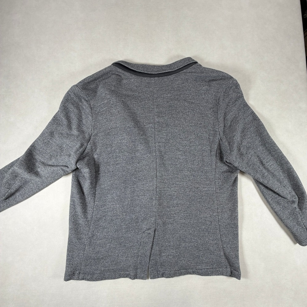 Faherty Inlet Knit Blazer Jacket Men's Size XXL Heather Gray Sport Coat - Picture 3 of 16